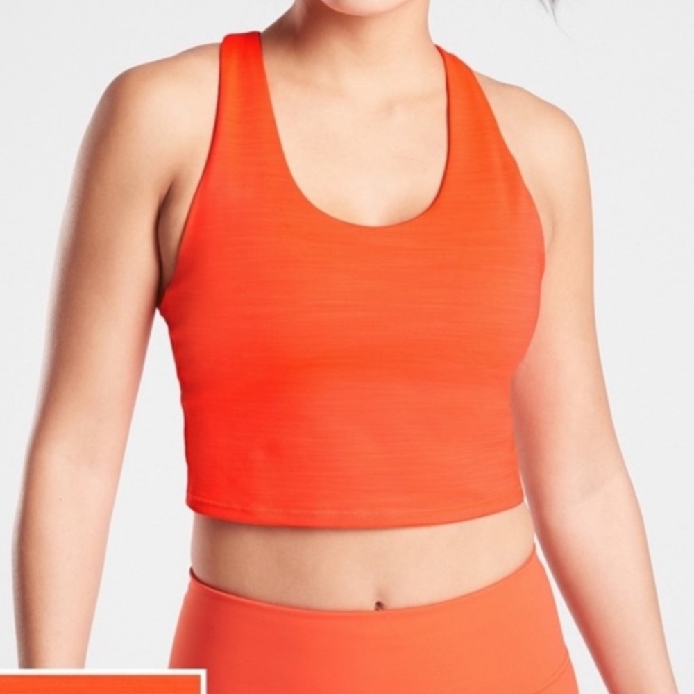 Athleta Ultimate Space Dye Crop in SuperSonic A-C